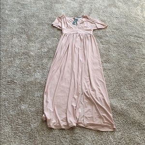 NWT Light pink maxi dress
